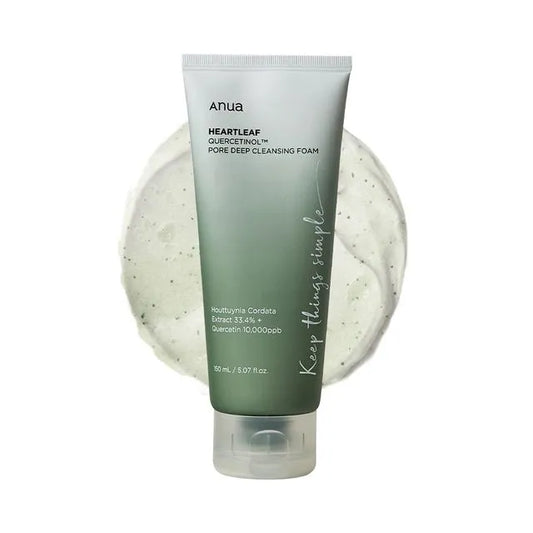 Anua - Heartleaf Quercetinol Pore Deep Cleansing Foam - Mousse nettoyante